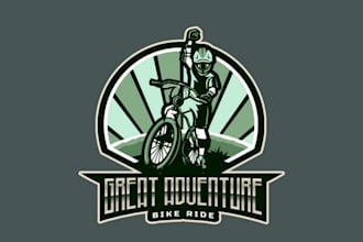 do modern bicycle logo design