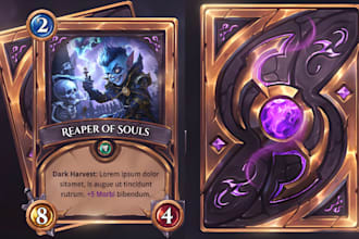 create trading card template design, trading card game template, tcg card frame