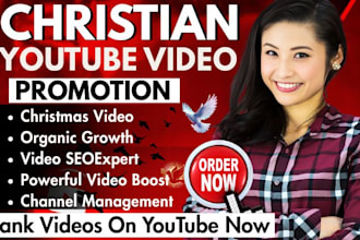 christian youtube video promotion church video channel SEO optimization expert