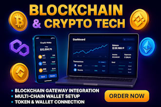 integrate crypto payment gateways or build custom cryptocurrency wallets app