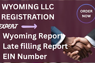 llc creation, USA llc registration, company registration with ein wyoming llc