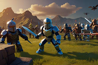 develop roblox game ugc vfx scripting building animation coding