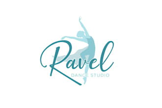 design unique tango rock gymnastic and dance logo