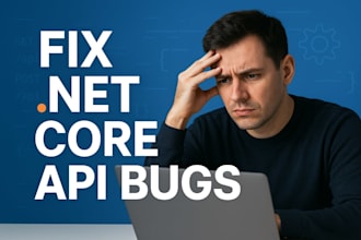 fix net core API bugs and errors fast and professionally