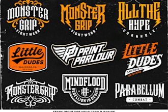 design custom hand lettering, typography, vintage, retro