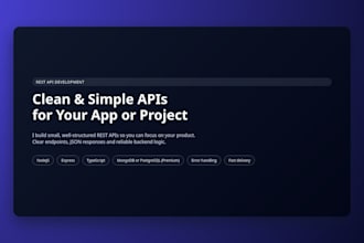 create a clean rest API in nodejs with express