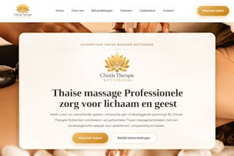 create a professional custom made wordpress website