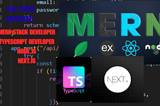 be your expert typescript, next js, and mern stack developer