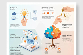 design expert infographics and flowcharts for your business