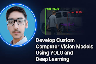 develop custom computer vision models using yolo and deep learning