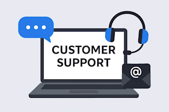provide french customer support, email handling and live chat service
