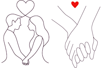 do minimalist custom vector art feminine line art illustration hand drawn logo
