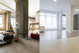 do virtual renovation, virtual furniture, virtual staging, real estate, interior