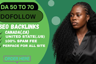 build 150 high da90 SEO backlinks USA link building