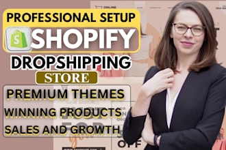 setup shopify dropshipping store, shopify dropshipping brand