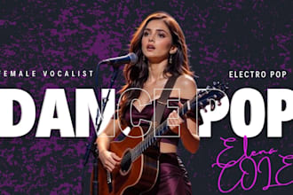 produce a professional dance pop or electropop track for your song