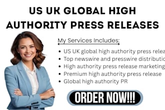 publish US UK global high authority press releases with top newswire presswire
