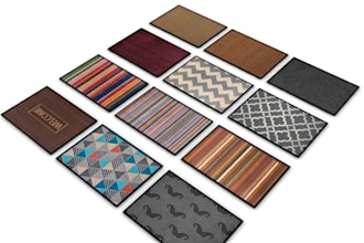 design your mat, door mat, prayer mat, carpet floor mat and rug design realistic