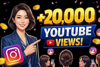 promote your youtube 20,000 views faster