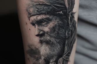 create custom and realism tattoo design