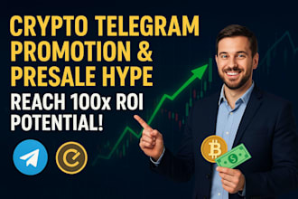 promote your crypto launch, presale and token for 100x maximum visibility