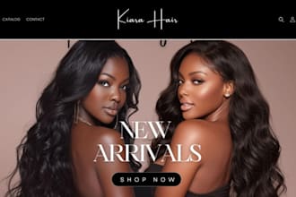hair extension shopify store wix hair extension website dropshipping store