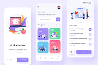 develop e learning app, kid learning app, educational app, online course app