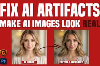 fix ai artifacts and clean your ai images professionally