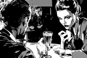 comic book illustration, marvel comic