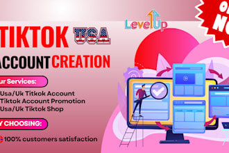 create usa tiktok account uk tiktok  account and usa instagram account