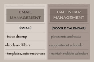 organize and manage your email and calendar