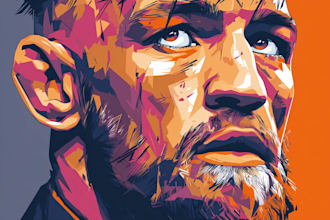 draw vector portrait illustration of your photo