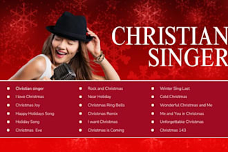 record soulful christian gospel song choir gospel vocalist, christmas santa song