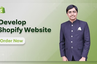 create shopify store build shopify website design shopify dropshipping we
