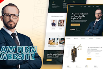 build lawyer website, law firm website, attorney, notary website development