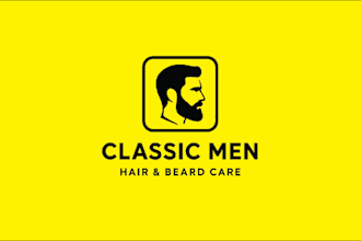 create flat modern minimalist and business logo design
