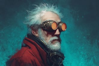design stunning sci fi portrait art