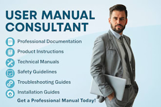 be your user guide writer and professional documentation consultant