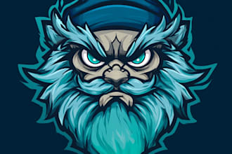 design your awesome mascot logo art