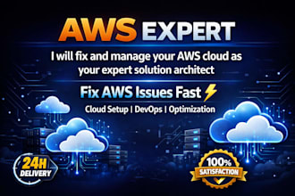 fix and manage your AWS cloud as your expert solution architect
