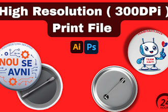 design custom pin buttons badges