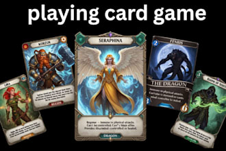 design card game playing card for board games and magicians