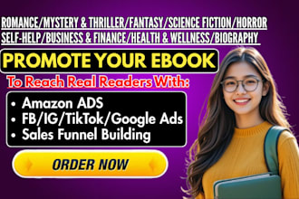amazon self publishing ebook marketing romance horror fantasy book promotion