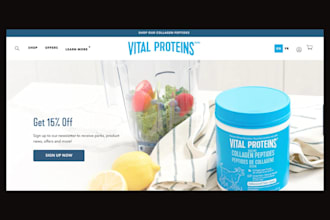 build peptide supplement website peptide store supplement store