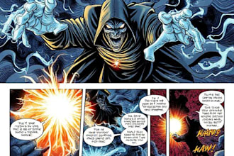draw comic page for you