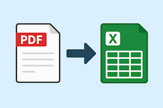 quickly convert PDF documents to excel