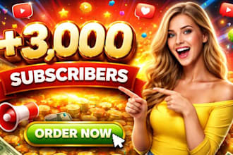 grow youtube 3,000 subscribers fastest way