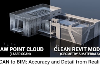 create highly detailed 3d revit bim models from sketches or pdfs