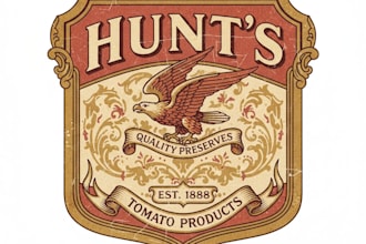 design a vintage hunt logo