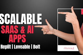 build web apps and saas mvps using replit or lovable